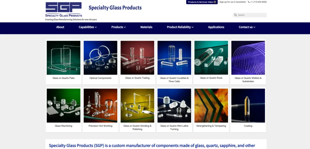 Specialty Glass Products (USA)